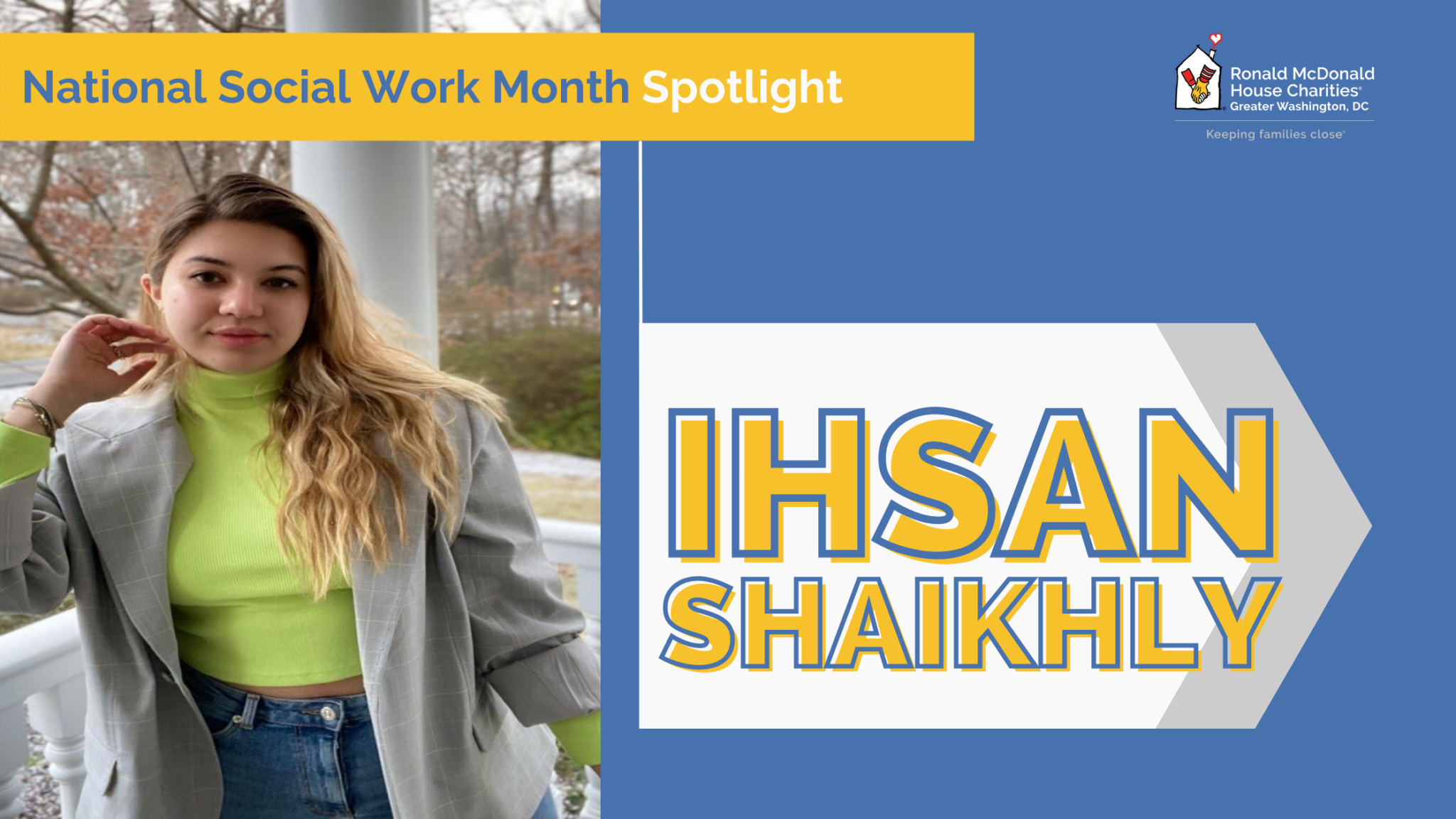 National Social Work Month Spotlight Ihsan Shaikhly